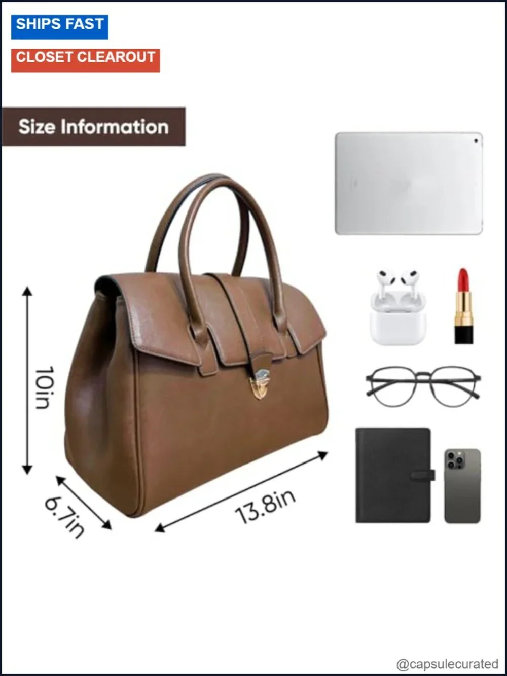Women's Top Handle Satchel Bag, Slouchy Hobo Purse, Vegetable Tanned Leather